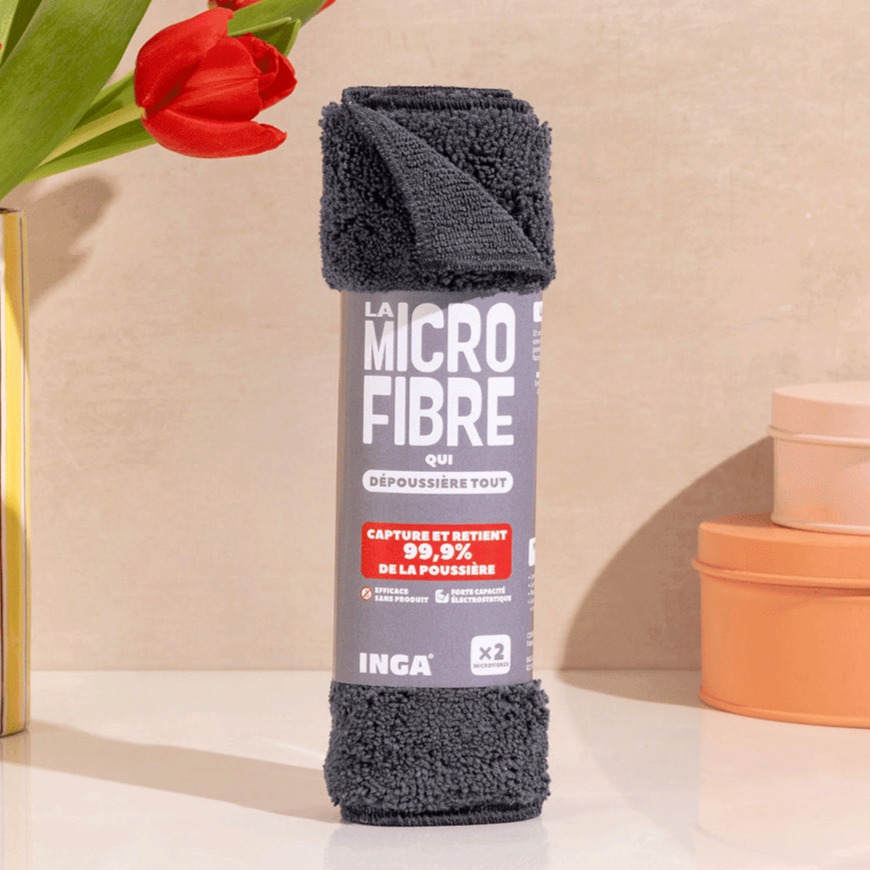 Duo de Microfibres Dépoussière-Tout