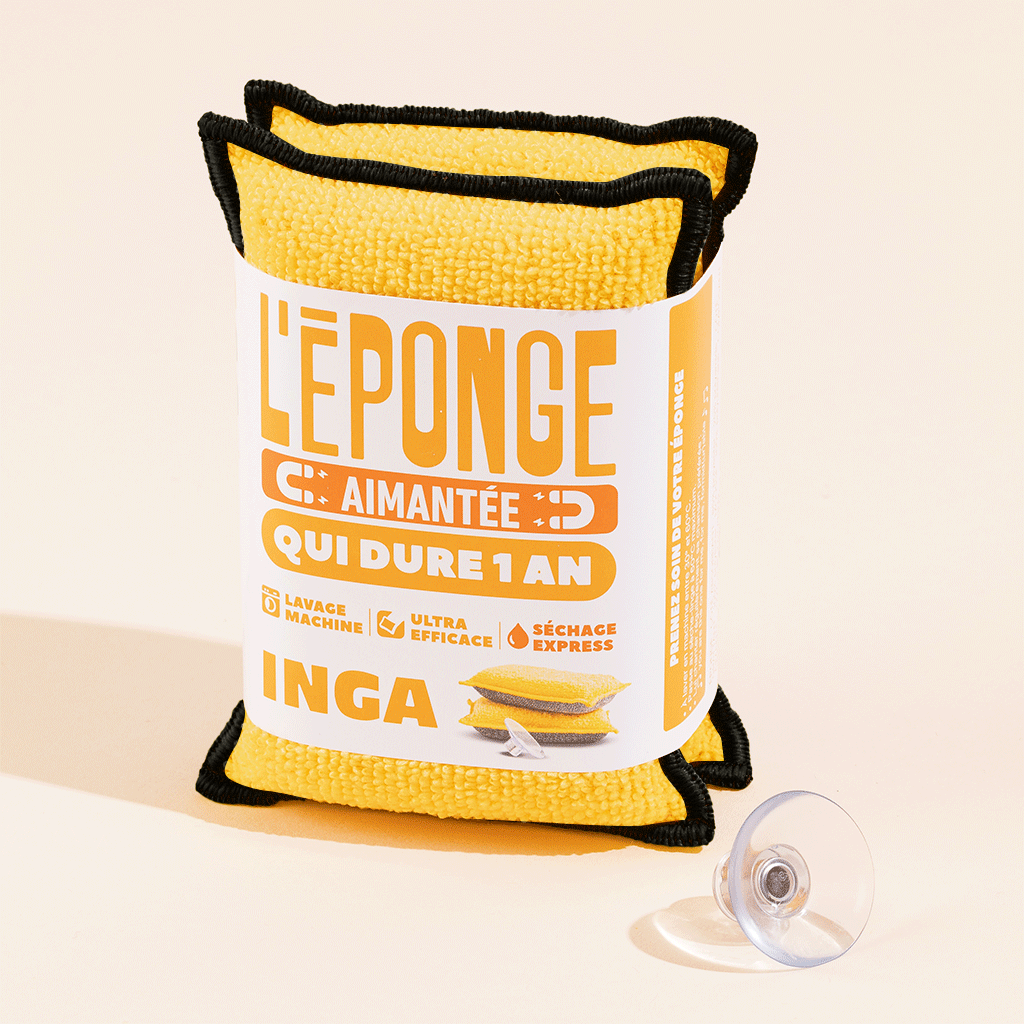 Duo d'Éponges Aimantées