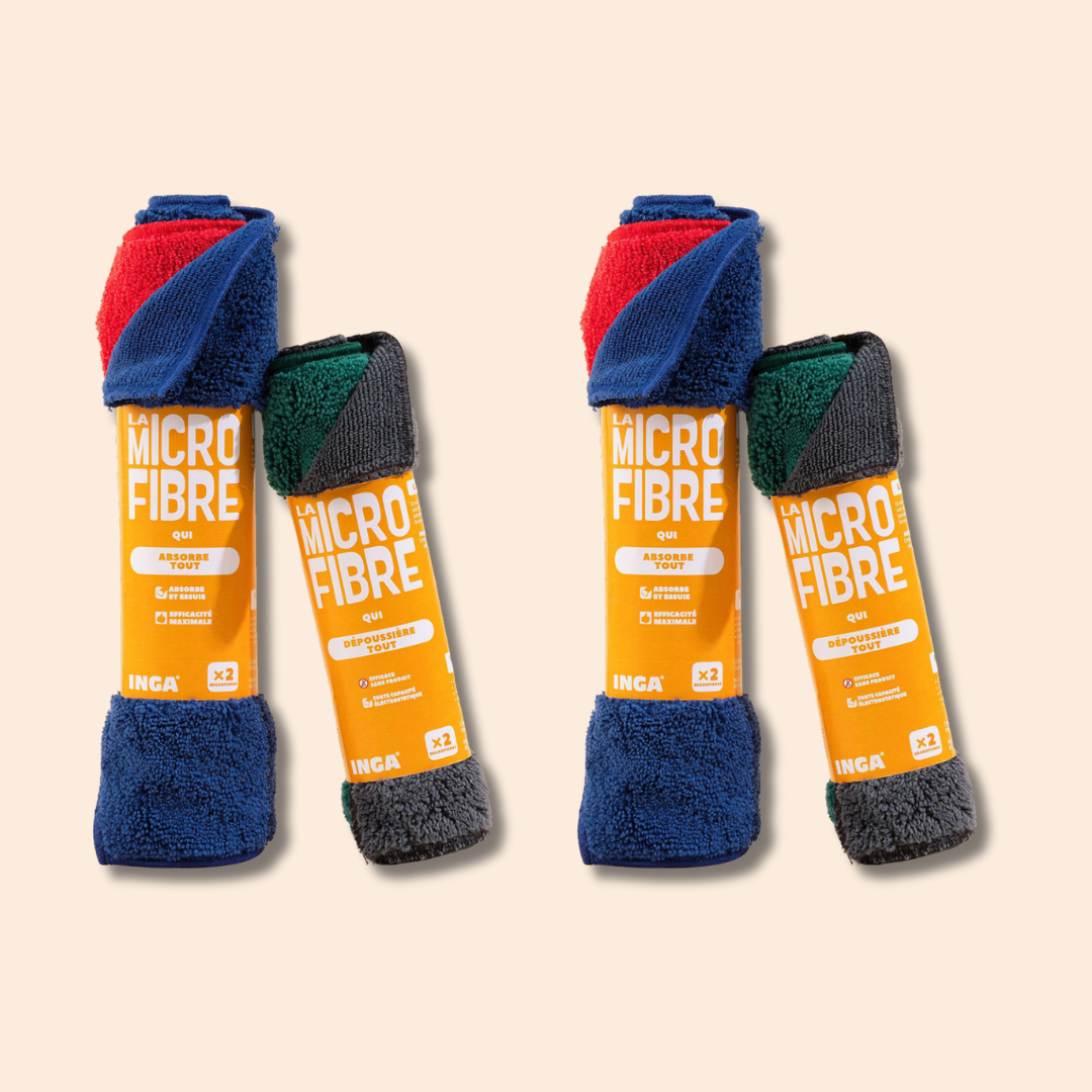 Pack Couleurs - Microfibres
