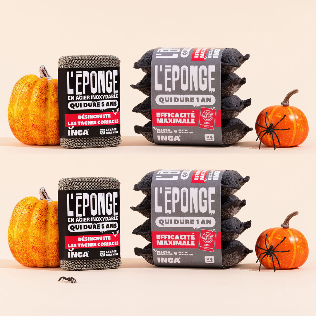 Pack Halloween - Eponges et Eponge en acier