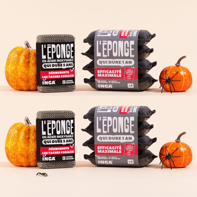 Pack Halloween - Eponges et Eponge en acier