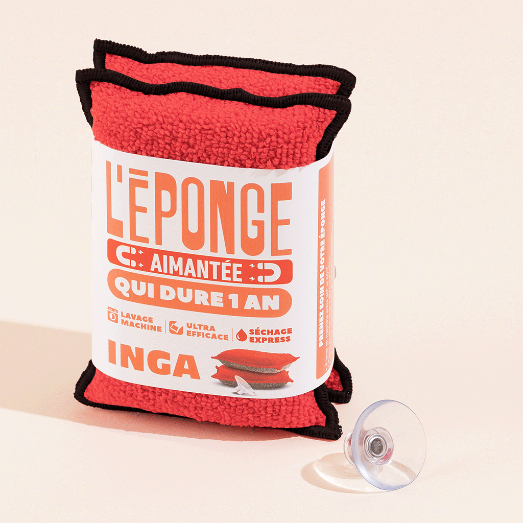 Duo d'Éponges Aimantées