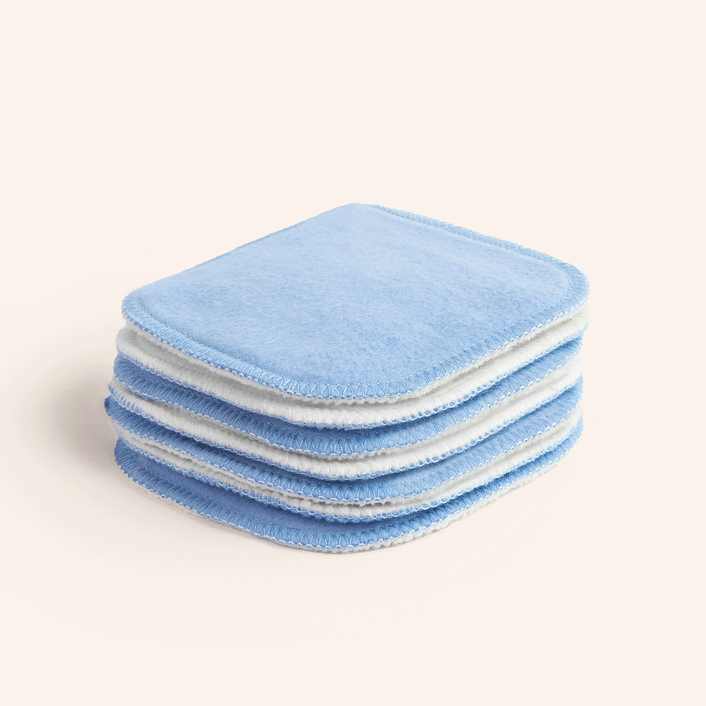 Coton réutilisable lavable tout doux fait main