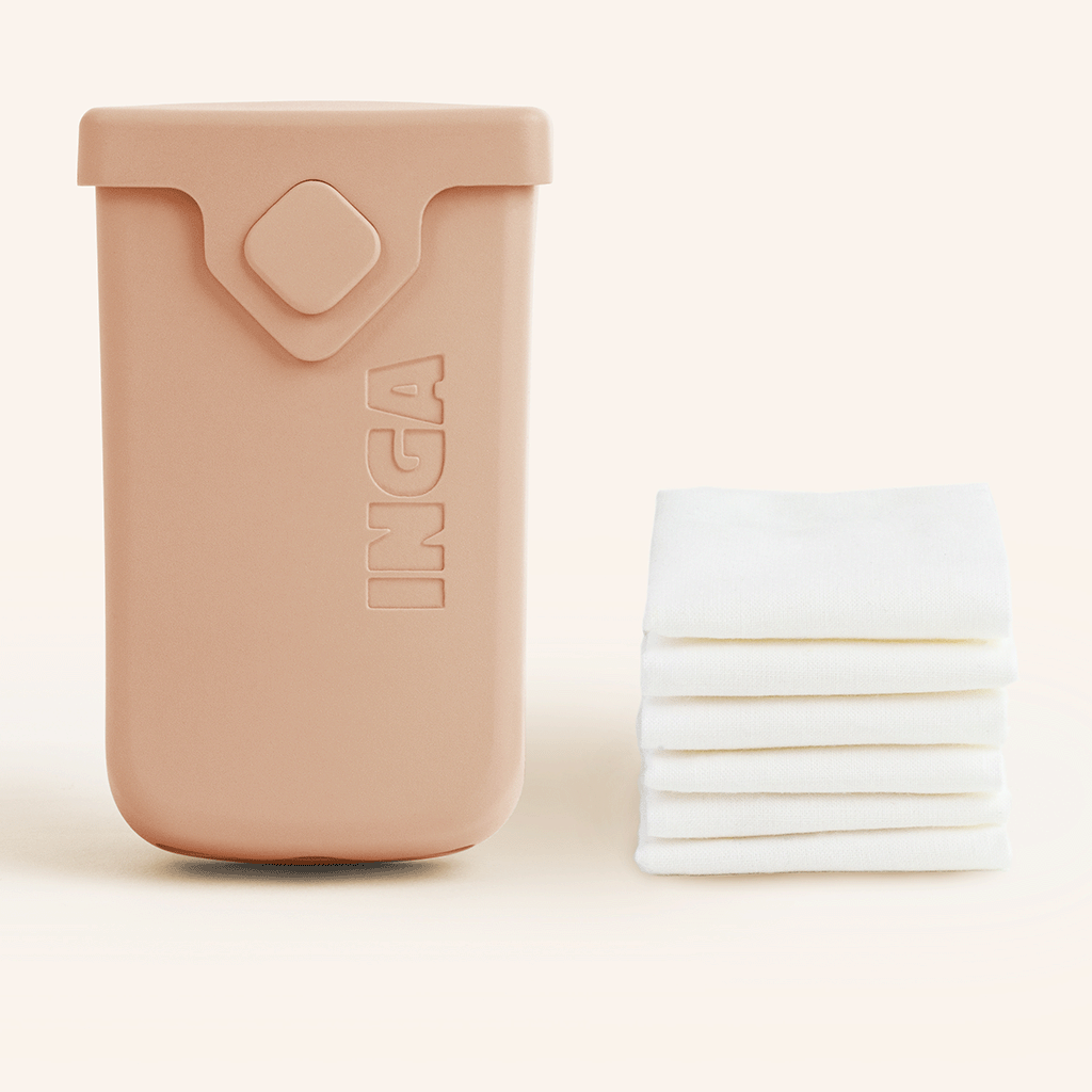 Paquet de mouchoirs lavables avec étui en silicone LastObject